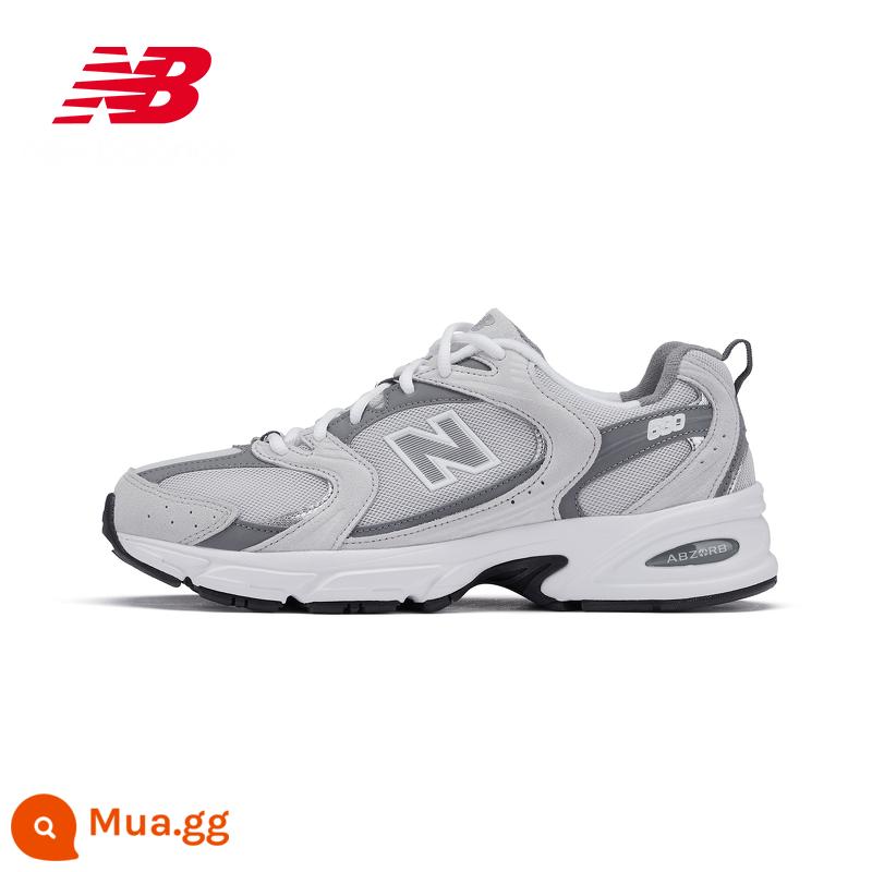 New Balance NB chính thức 23 năm mới đôi nam nữ phong cách retro giày bố thể thao thông thường MR530CB - MR530CB màu trắng nhạt