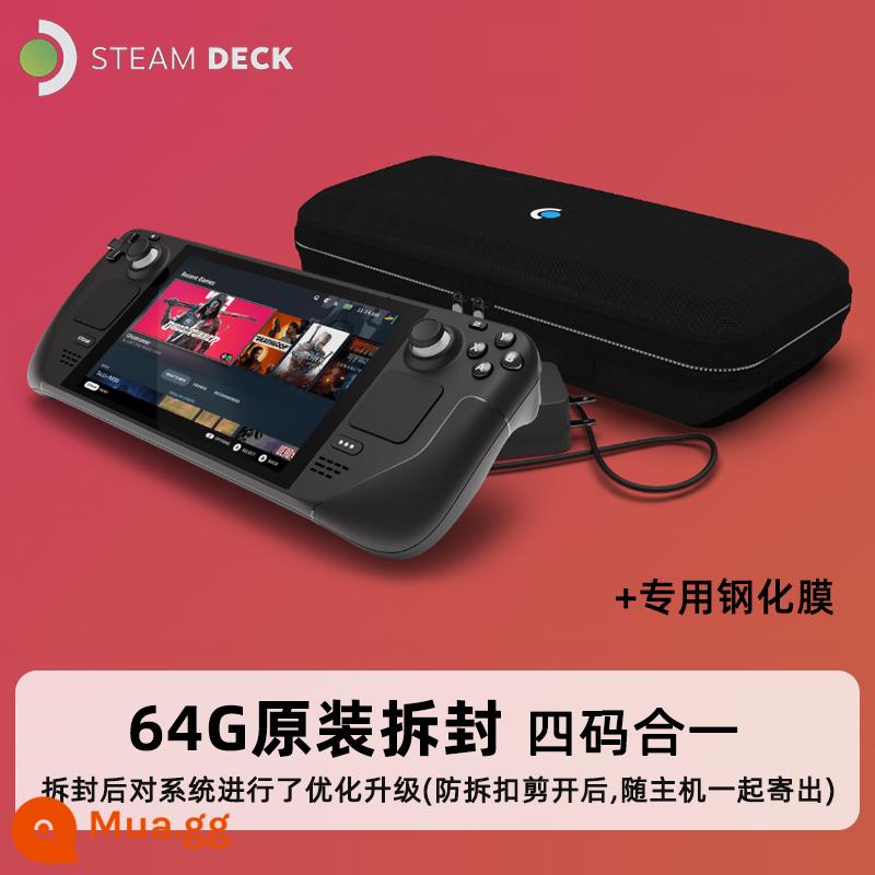 Máy chơi game cầm tay Steam Deck OLED mới nguyên bản máy chủ steam deck máy chơi game cầm tay steamdeck 1T - 64G hoàn toàn mới chưa mở có khóa, tất cả phiên bản tản nhiệt mới