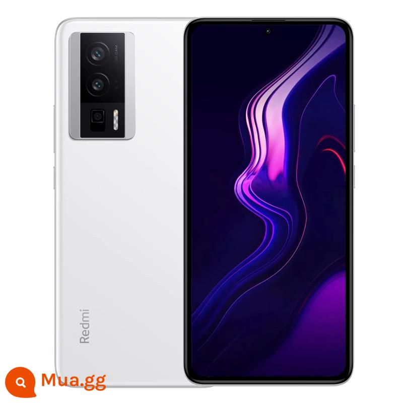 Giao ngay MIUI/Xiaomi Redmi K60 Qualcomm Snapdragon 8+ flagship 120Hz refresh 5G màn hình thẳng Sạc nhanh 67W - tuyết trong