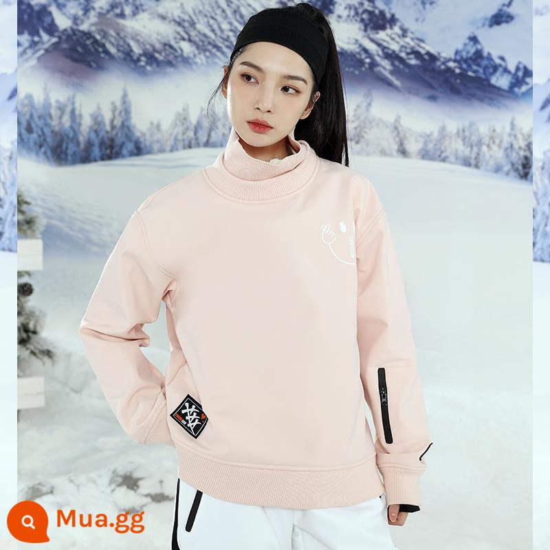 XXXSnow Ski Ski Quần áo nam và áo len không thấm nước nữ - Bột da không thấm nước cộng với nhung