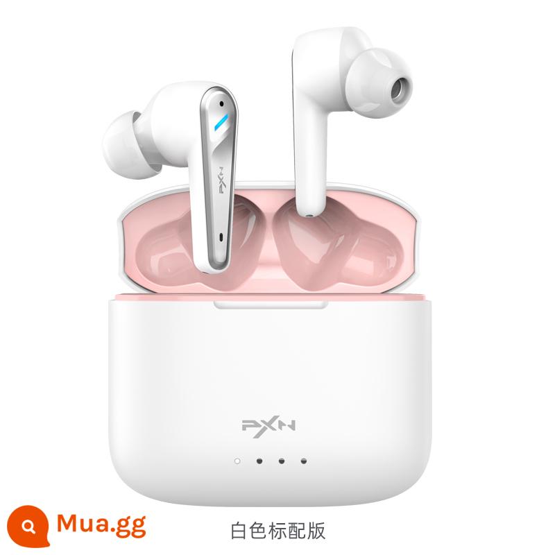 Tai nghe chơi game in-ear PXN Lai Shida X2 Máy tính chơi game di động PS4PS5 Bluetooth giảm tiếng ồn không chậm trễ - Trắng