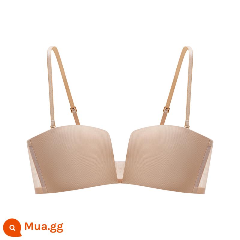 [Phong cách thu thập mạnh mẽ SOS] Ives Small Chest Big Collecting Bra No Trace No Steel Ring Side Collection Đồ lót nữ - màu