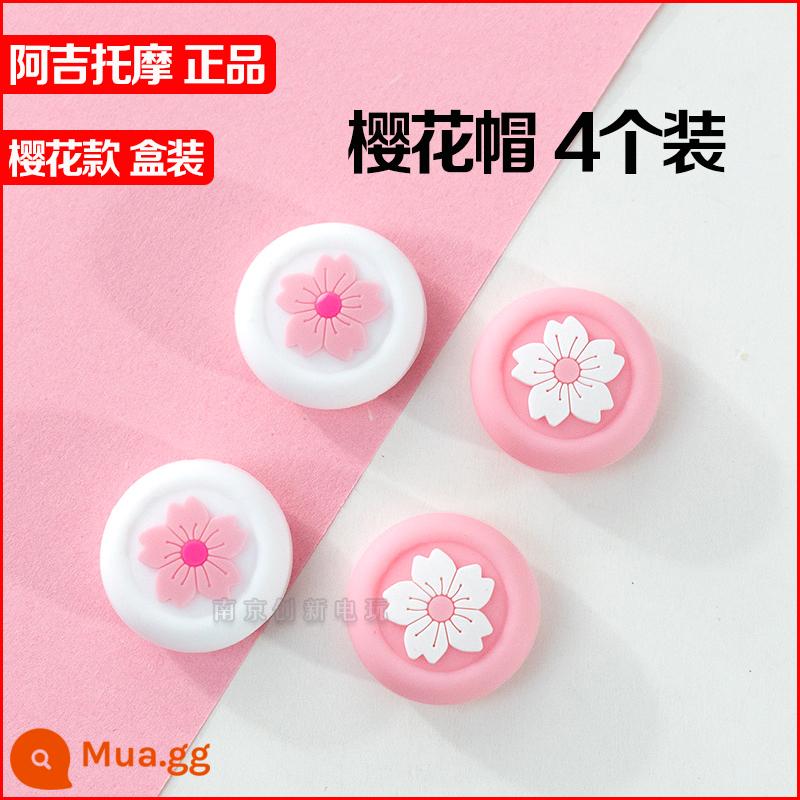 Giá trị đích thực PS5 rocker cap silicone cap xử lý rocker nắp nút tăng cap rocker nắp bảo vệ key cap - Phong cách Ajitomo Sakura