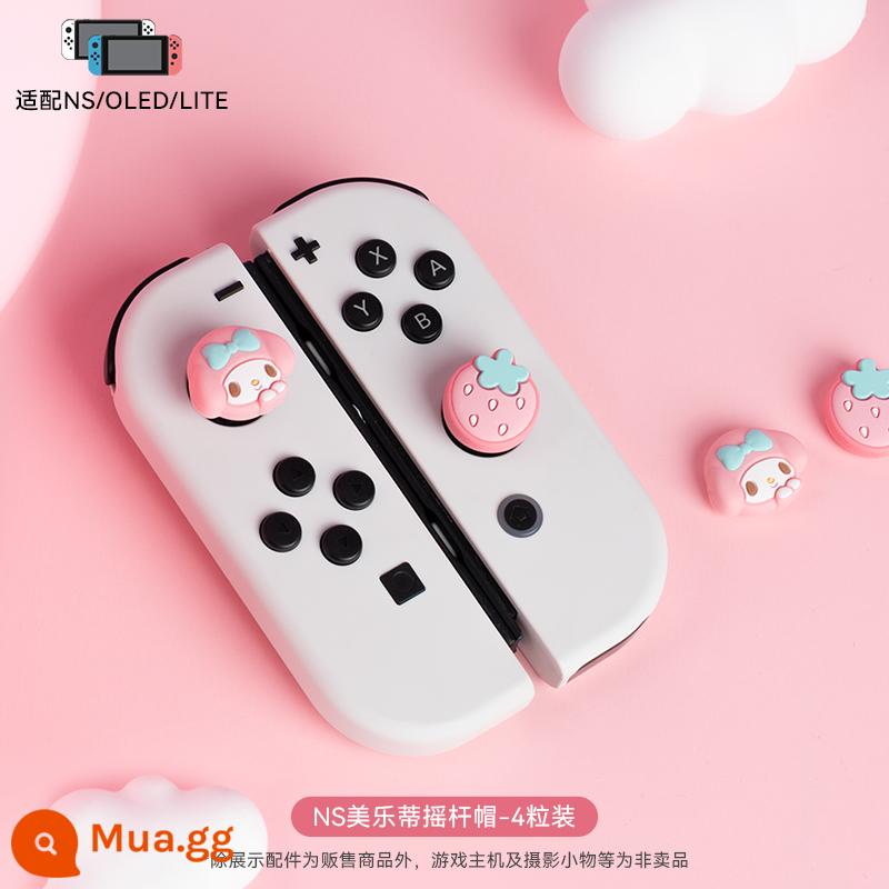 Cực kỳ muốn Nintendo switch rocker cap Sanrio silicone cap xử lý button cap oled nắp bảo vệ ns phụ kiện - [NS/OLED/LITE] Nắp rocker giai điệu