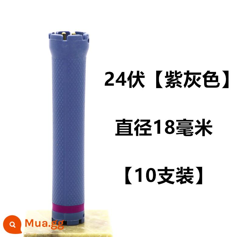 Mở rộng 140mm kỹ thuật số thanh uốn tóc chính hãng máy làm tóc 24V nóng uốn nóng thanh dụng cụ uốn chống thấm nước và chống cháy nổ - 24v chuẩn 11cm [18mm] 10 cái