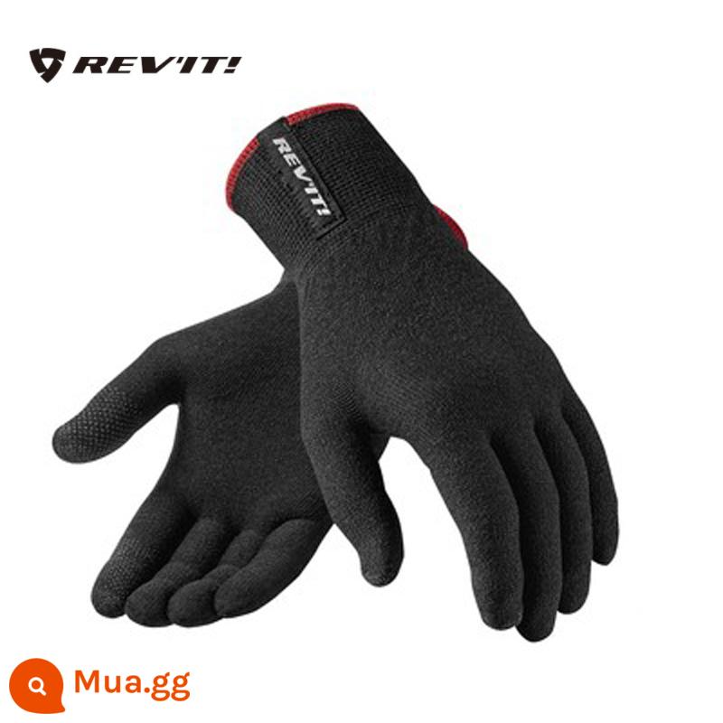 REVIT Undergloves Găng tay đi xe máy heli heli lót thấm mồ hôi nhanh khô và hút ẩm - đen