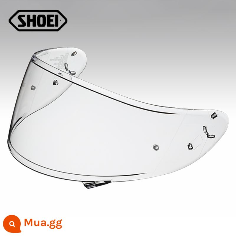 Nhập khẩu từ Nhật Bản SHOEI X14/Z-7/GT-Air/Z8/NEOTEC Mũ bảo hiểm xe máy ban đầu nhà máy mạ điện gương photochromic - Ống kính trong suốt Cyan X14