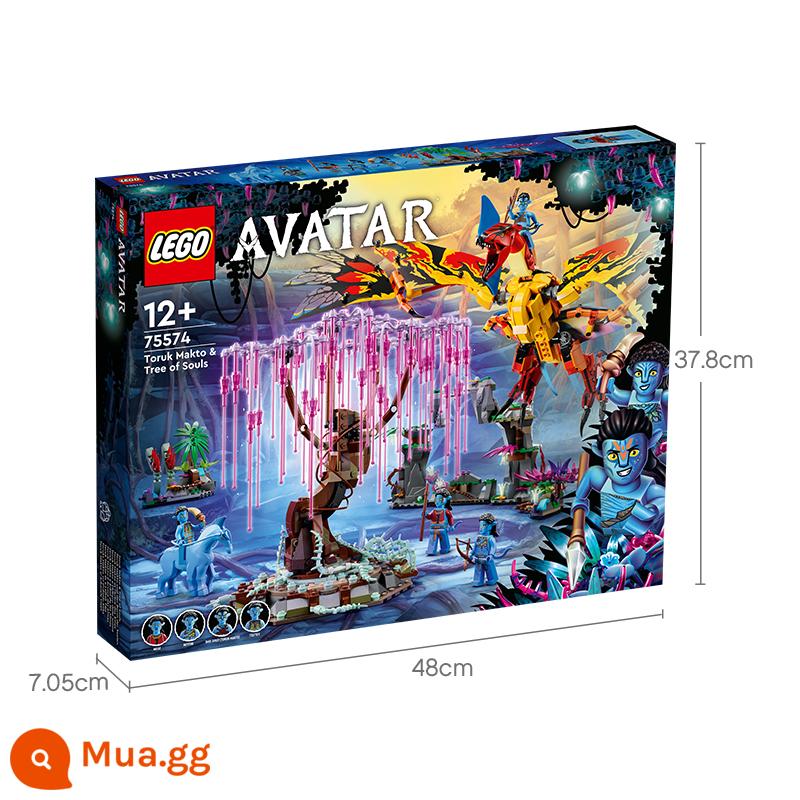 Đồ chơi lắp ráp LEGO mới Cậu bé Avatar 2 Phantom Ninja Series Khối xây dựng Titan Mecha của Jay - 75574 Phantom Knight và Soul Tree [12 tuổi+, số lượng hạt 1212]