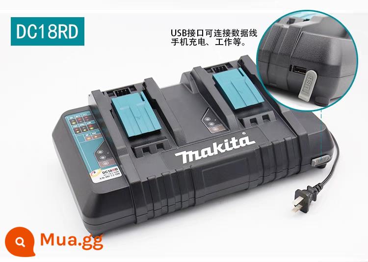 Nhật Bản Nhập Khẩu Makita TD173D Makita TD172 Tác Động Lô Mô Men Xoắn Tua Vít 18V Không Chổi Than Pin Lithium Máy Khoan Điện - Sạc nhanh 2 cổng 18V Makita chính hãng (Bảo hành toàn quốc)