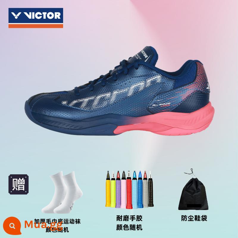 Website chính hãng Giày cầu lông Victor Victory nam Victor thoáng khí 362 chống trơn trượt hấp thụ sốc A362 professional 220 - A362ⅡPlus/BO[Màu cam hải quân]