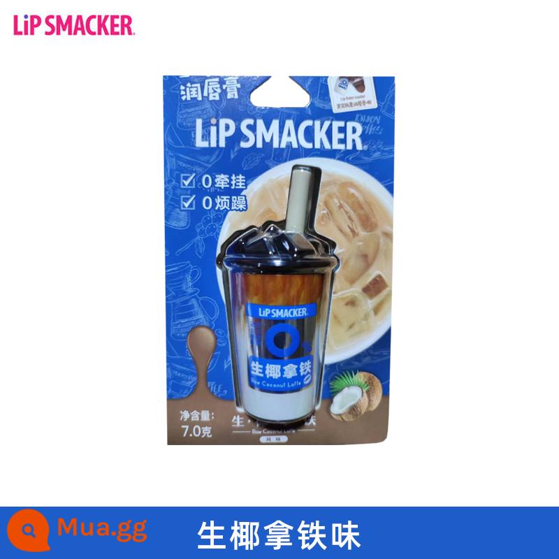 lip smacker Disney lip balm chồng nhạc thiếu nhi liên doanh son dưỡng ẩm Songsong nữ sinh - Hương vị Latte dừa thô [Cốc] △Không màu