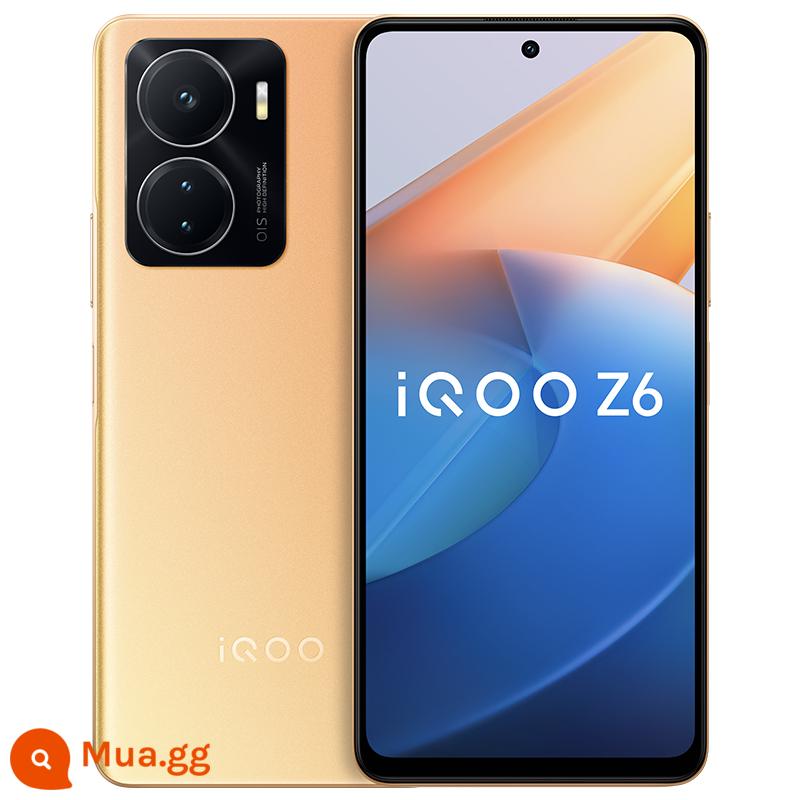 [Lấy 4 chiếc với chiết khấu 50% và hàng chục tỷ trợ cấp thấp tới ￥1529] vivo iQOO Z6 Snapdragon thời lượng pin dài bộ nhớ lớn nghìn nhân dân tệ trò chơi quà tặng điện thoại di động 5g cửa hàng hàng đầu chính thức vivoiQOO Z6 - cam vàng