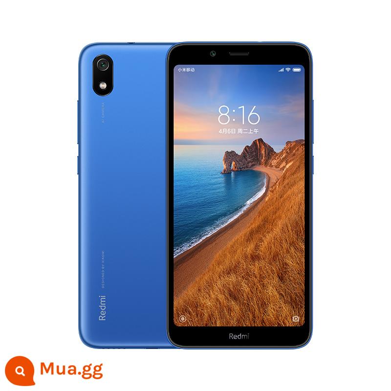 [Hàng chính hãng mới có hàng, giao hàng nhanh] Redmi 7A thông minh dành cho học sinh, sinh viên cao tuổi đầy đủ Điện thoại di động Netcom Trang web chính thức của cửa hàng flagship chính thức của Xiaomi chính hãng - bình minh màu xanh