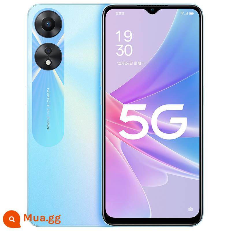 [Ra mắt sản phẩm mới] Điện thoại di động OPPO A58 oppoa58 mới ra mắt điện thoại di động oppo chính thức cửa hàng hàng đầu trang web chính thức điện thoại di động oppoa58 chính hãng điện thoại di động 0ppo a57a93 a55s điện thoại di động - Màu xanh yên bình