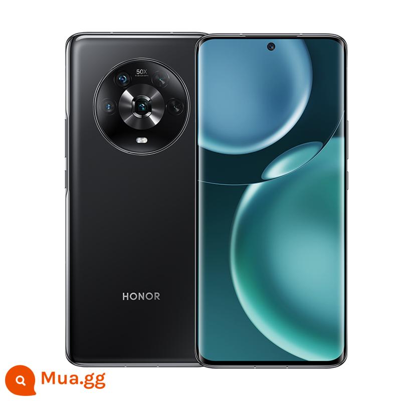 HONOR/Honor Magic4 Điện thoại di động 5G Qualcomm Snapdragon 8 chip Camera chụp ảnh xa kính tiềm vọng Tần số cao Làm mới cao Màn hình cong 66W Sạc siêu nhanh Trang web chính thức của Flagship Store Ảnh 88VIP14 - màu đen sáng