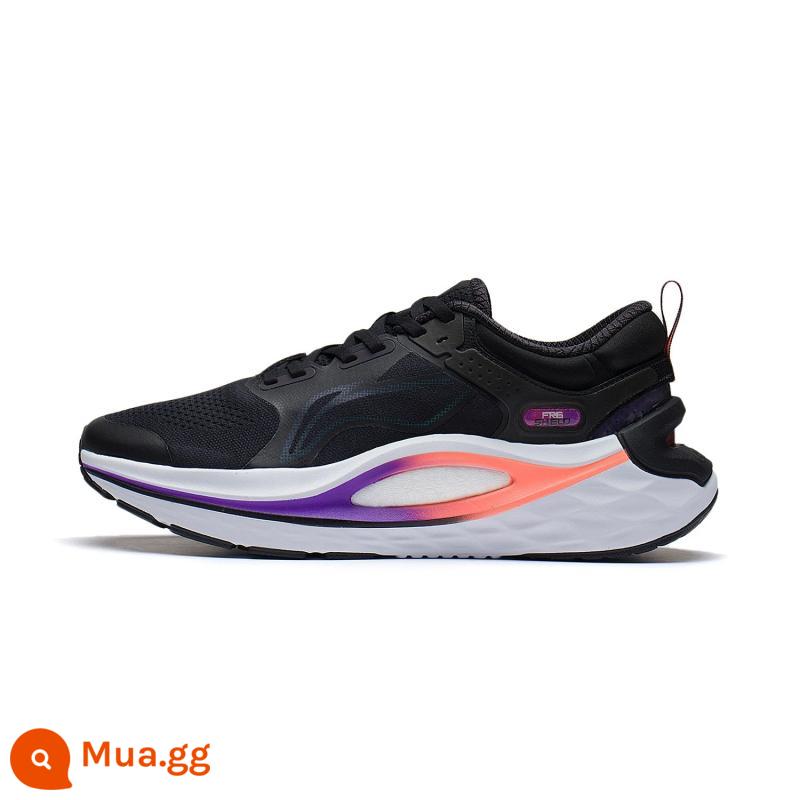 Li Ning Liejun thế hệ thứ 6 2022 mùa xuân mới giày chạy bộ thể thao ổn định hấp thụ sốc nhẹ ARZS001 003 - ARZS009-1 màu đen