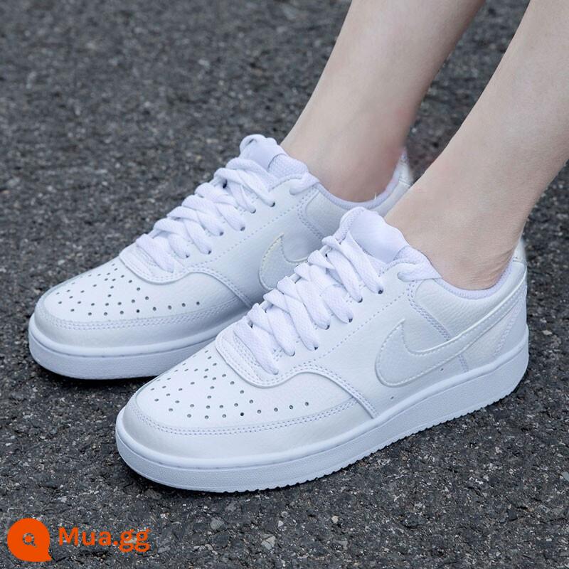 NIKE Giày nữ Nike hàng đầu chính thức Air Force One mới mùa thu và mùa đông aj giày nhỏ màu trắng giày thể thao nữ thông thường - CD5434-100/Trắng Không Quân Đơn Giản