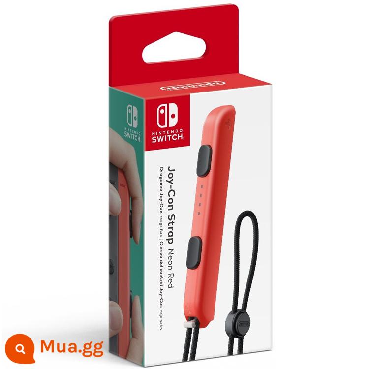 Máy Nintendo Chính Hãng Switch Tay Dây NS Nhảy Múa Tay Dây Cổ Tay Cơ Thể Di Chuyển Sen Tay Cầm Thể Thao Dây NS Phụ Kiện - Vòng tay NS [hộp mới] màu đỏ 1 chiếc