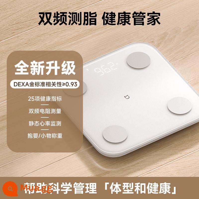 Xiaomi Mijia Body Fat Scale 2 Cân điện tử giảm béo chính xác thông minh Mini Healthy Home Scale 2 Smart Scale - Ra mắt sản phẩm mới Cân mỡ cơ thể Mijia S400