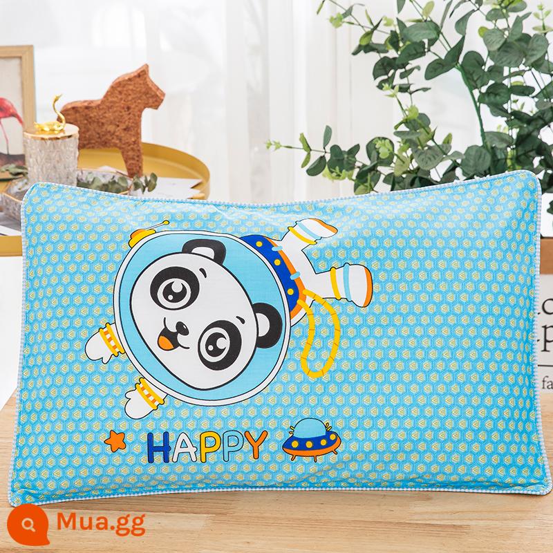 Cặp vỏ gối cotton trẻ em Vỏ gối cotton 30×50 gia dụng 1 vỏ gối đơn 40×60 - [Gói đơn] ZThappy Panda