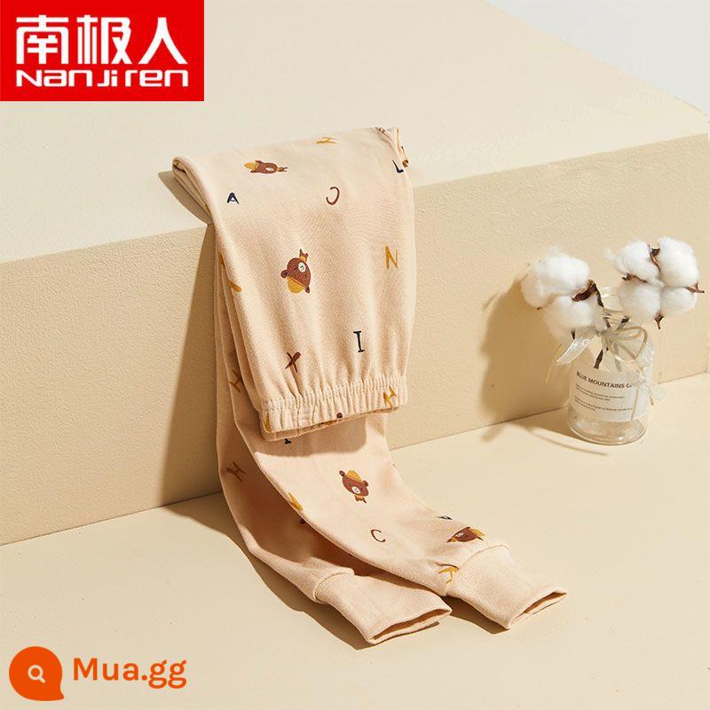 Quần cotton vệ sinh trẻ em quần mặc trong quần len cotton mỏng cho bé trai quần vệ sinh quần pyjama cho trẻ lớn vào mùa xuân và mùa thu - 26147