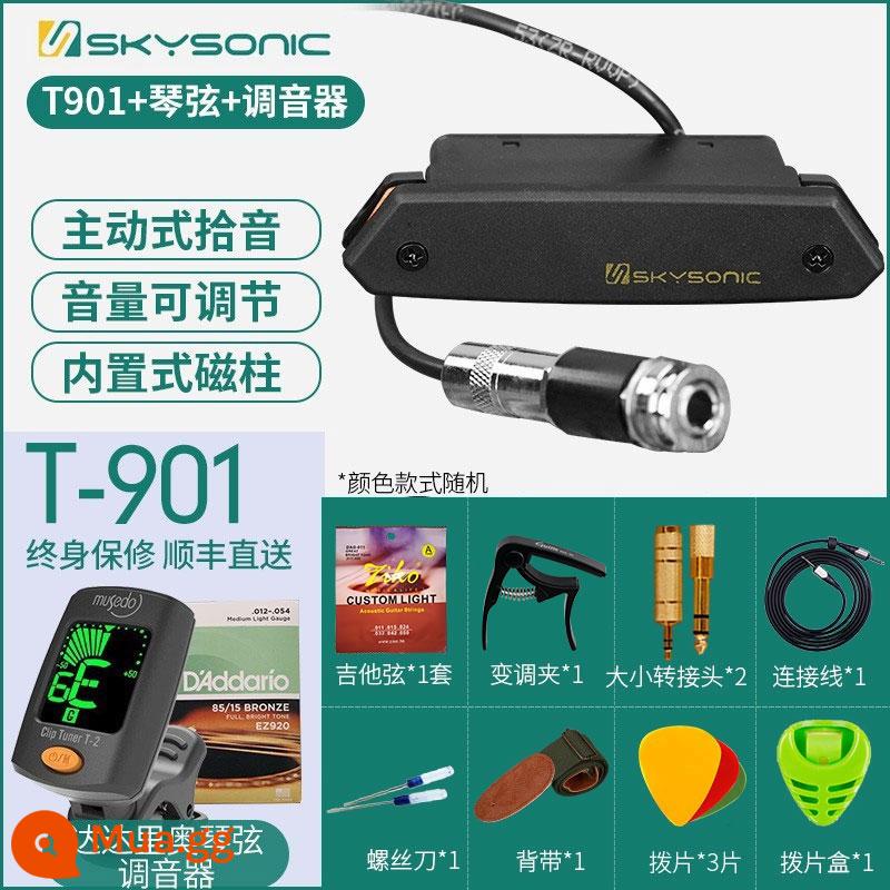 Tianyin Guitar Pickup MIỄN PHÍ Khoan Dân gian Ballad Cổ điển Muji Special Loa bản vá A810/A710 - Nhận hàng chủ động｜T901+ gói quà tặng