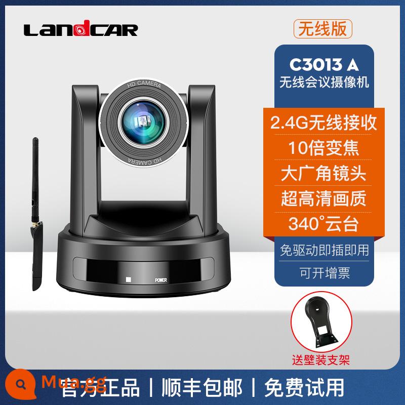 Camera hội nghị video không dây độ nét cực cao pan-tilt zoom trực tiếp camera làm đẹp usb bộ micro đa hướng - Phiên bản không dây "để phát sóng hội nghị trực tiếp" camera zoom 10x ✅ Chất lượng HD ✅ Cắm và chạy