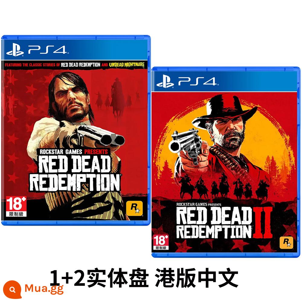 Game mới chính hãng PS4 Red Dead Redemption 2 Redemption tương thích với PS5 Big Cousin đang có hàng - Big Cousin 1+2[Phiên bản Hồng Kông Trung Quốc] Hàng có sẵn