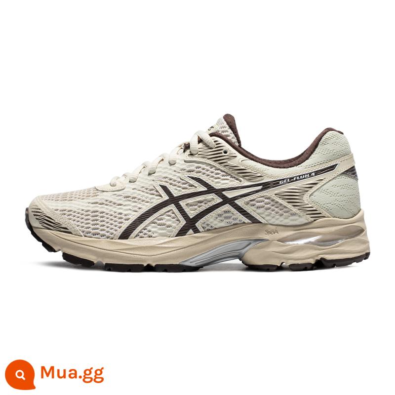 Giày chạy bộ nữ ASICS Arthur GEL-FLUX 4 lưới thoáng khí đệm nhẹ giày chạy bộ sneakers - màu nâu/