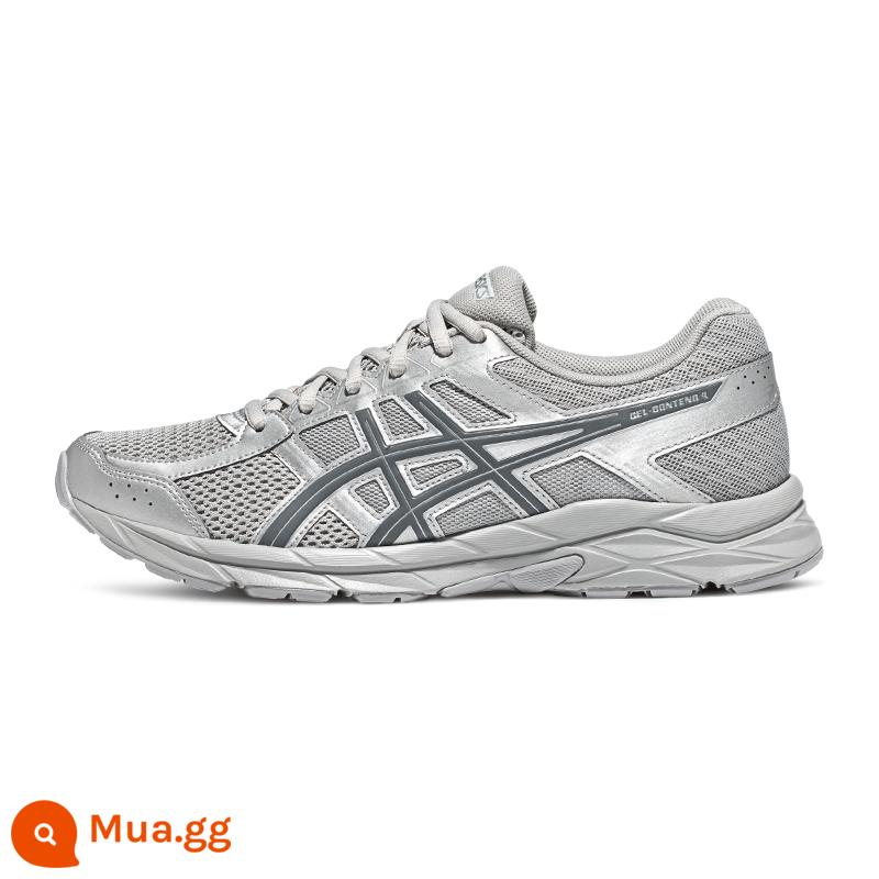 Giày chạy bộ ASICS Arthur mùa thu đông nam GEL-CONTEND 4 lưới đệm thoáng khí giày chạy bộ sneakers - Xám-022