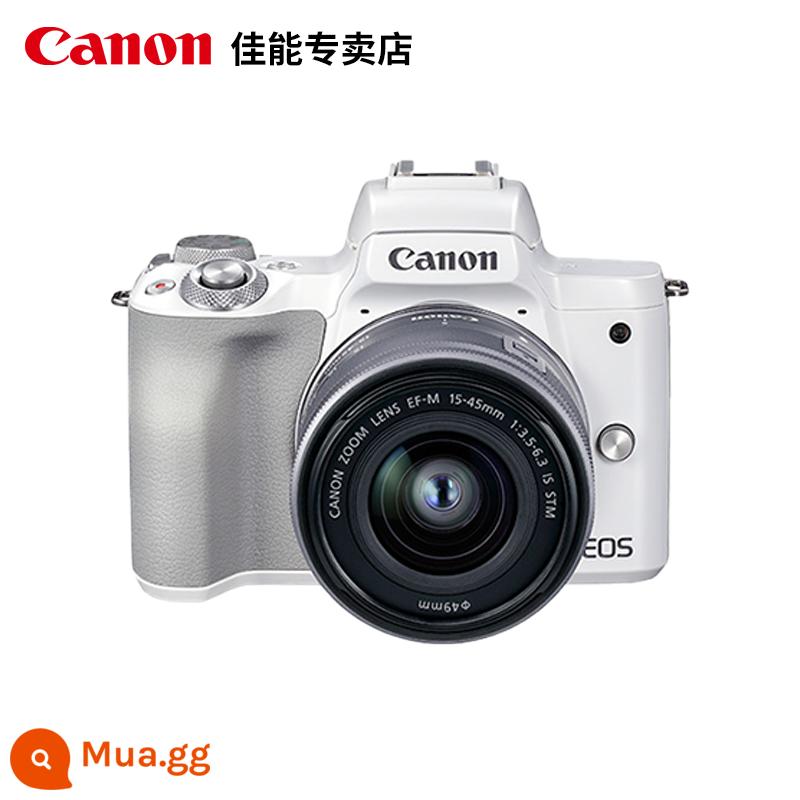 Canon m50 máy ảnh thế hệ thứ hai chụp ảnh máy ảnh du lịch HD M50mark2 máy ảnh kỹ thuật số micro-một mắt cấp nhập cảnh máy ảnh kỹ thuật số - Trắng