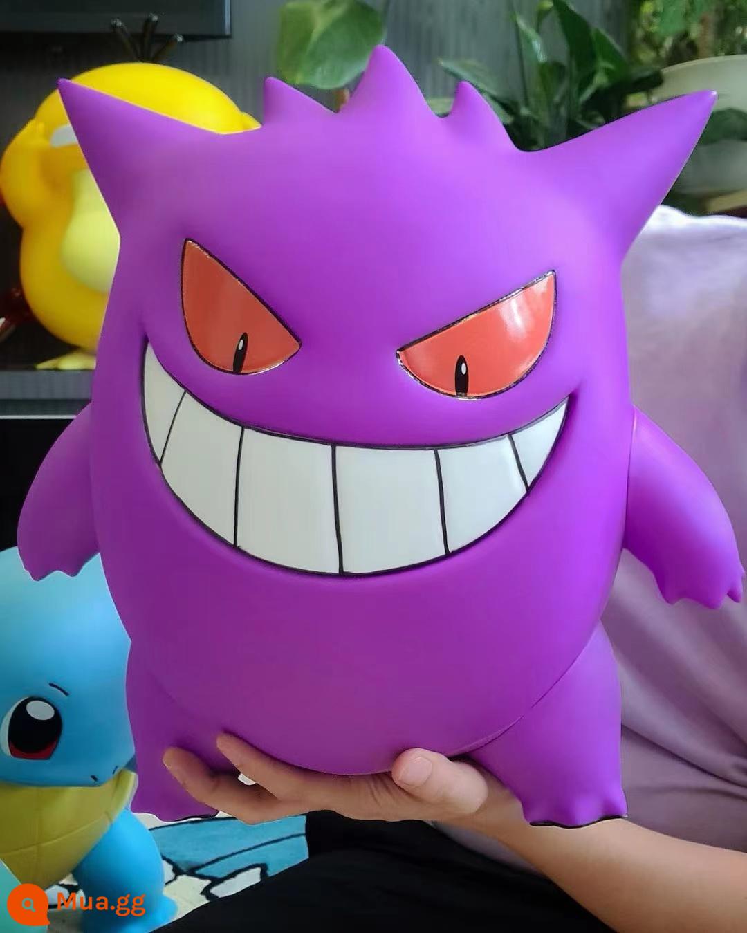 Tsundere Jenny Rùa Mẫu Pokémon Kara Miao Ếch Charmander Vịt 1:1 Lớn Vật Trang Trí Hợp Thời Trang Chơi Quà Tặng - Gengar 40cm [Bóng Poké miễn phí]