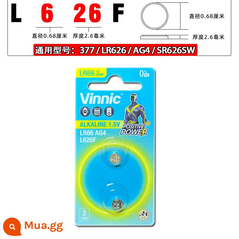 Pin đồng hồ chất lượng nhập khẩu sr626sw/377A/sr621sw/364 đồng hồ thạch anh điện tử hạt nhỏ phổ quát - Thương hiệu 626 Hồng Kông [2 chiếc tuốc nơ vít miễn phí] nguyên bản và chính hãng