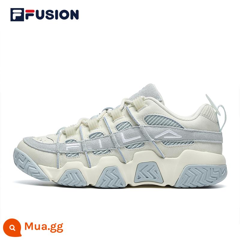 FILA Giày bánh mì Fila giày bố giày đôi giày retro giày bóng rổ giày thể thao giày thường giày nữ giày nam - Nữ-Vanilla Ice/Ice Grey-VI