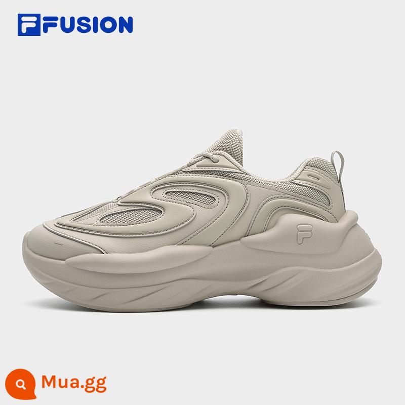 Giày bố nữ FILA FUSION FILA thiên thạch của Ouyang Nana 2023 giày thường đế dày mới - [Nữ] Lông Xám-FA