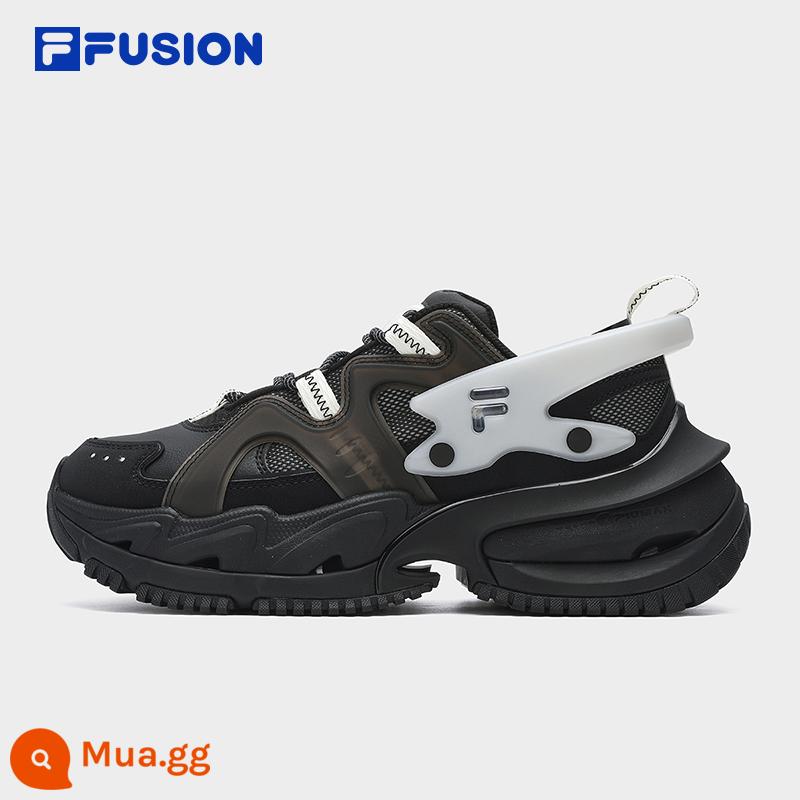 FILA FUSIONFila chính thức hợp thời trang thương hiệu giáp giày bố giày nữ giày đế dày giày thể thao thông thường - Đen-BK