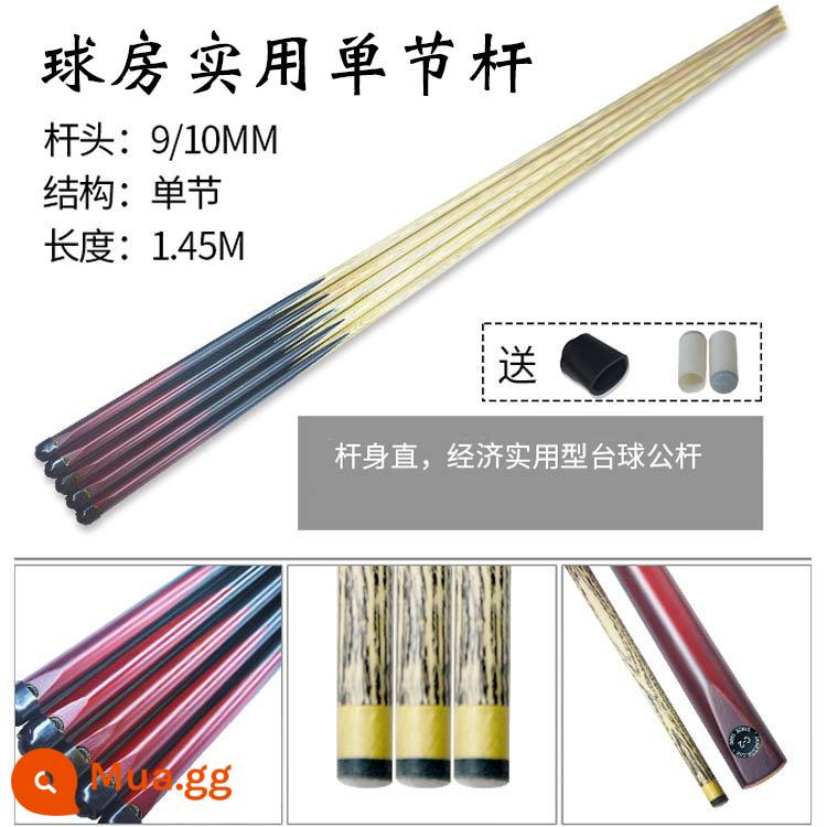 Cue bi-a đầu nhỏ Cue bàn Trung Quốc 8 Cue bi da Cue bida Cue có trọng số Mỹ đen 8 Cue - Phần đơn nam thực tế 9MM, được sử dụng ở các địa điểm chuyên nghiệp như phòng khiêu vũ