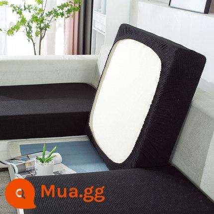 Kẻ sọc co giãn ghế sofa bao gồm tất cả kết hợp ghế sofa đệm tựa lưng bọc ghế sofa đa năng bọc ghế sofa - Kẻ sọc đen chải