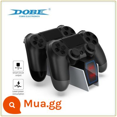 DOBE gốc PS4 Tay cầm bộ sạc PS4 Slim Pro Tay cầm sạc sạc sạc ghế sạc có đèn báo - Bộ sạc kép DOBE PS4