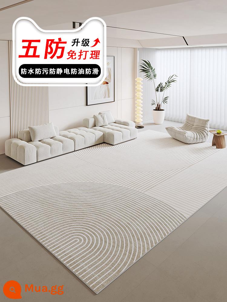 Hiện đại đơn giản phong cách Bắc Âu Thảm phòng khách màu xám cao cấp nhẹ ghế sofa sang trọng 2023 thảm trải sàn phòng ngủ mới - Đơn giản nhưng phi thường (model nâng cấp) 10A