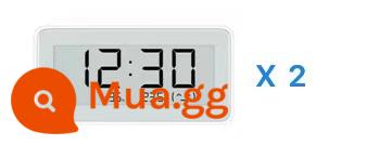 Máy đo nhiệt độ và độ ẩm điện tử Xiaomi Mijia Đồng hồ điện tử giám sát chuyên nghiệp Bluetooth điện tử gia đình trong nhà đồng hồ có độ chính xác cao - Nhiệt ẩm kế Pro (gói 2)