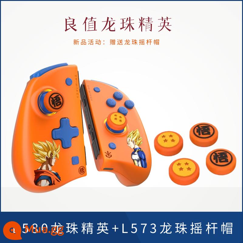 Giá trị tốt Nintendo Switch Joycon Elite Tay cầm chuyên nghiệp Bluetooth NS xung quanh Demon Mech Wake Up - [Giá Tốt] Bộ điều khiển Dragon Ball Elite + Mũ Dragon Ball