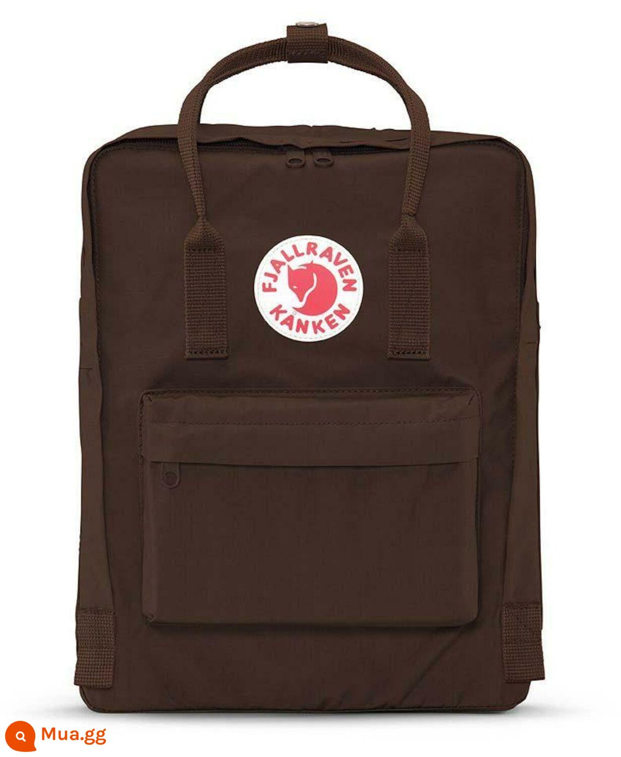 Thụy Điển đích thực Fjallraven cáo bắc cực ba lô Kanken nam nữ nhẹ ba lô du lịch túi thể thao - Nâu 290