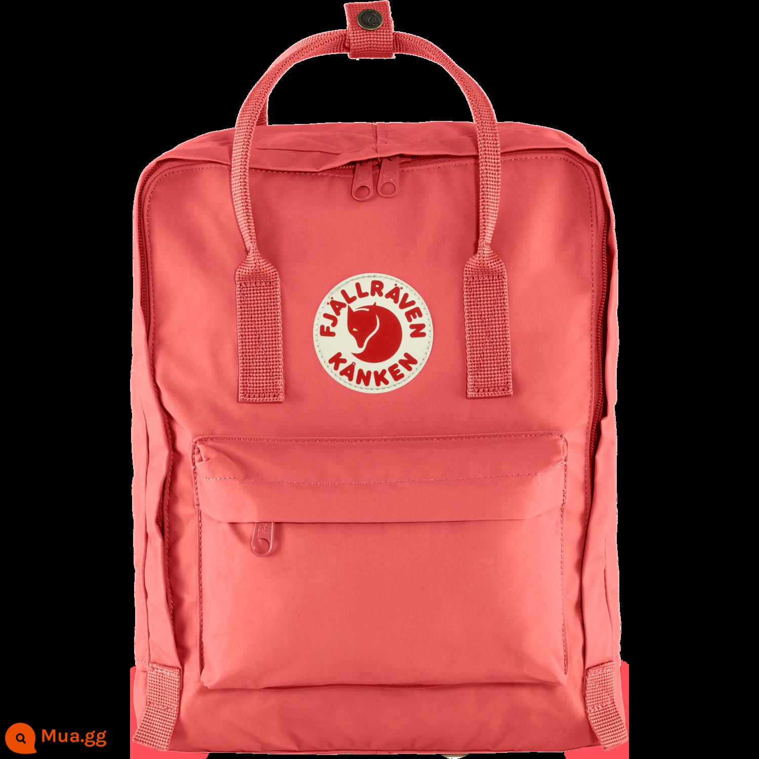 Thụy Điển đích thực Fjallraven cáo bắc cực ba lô Kanken nam nữ nhẹ ba lô du lịch túi thể thao - Bột đào 319