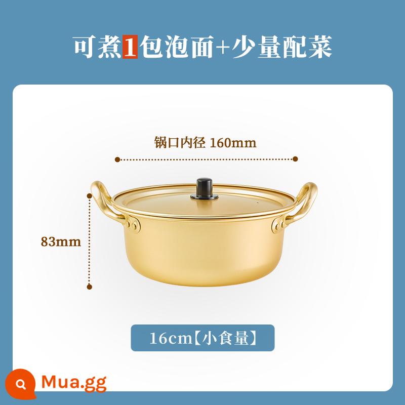 Bát mì ăn liền có nắp đậy bát mì ramen hai tai sinh viên ký túc xá Bộ đồ ăn Hàn Quốc bát ăn cho một người bát đơn lớn dùng trong gia đình - Tô mì ăn liền Hàn Quốc 16cm [tay cầm đôi + bếp ga phù hợp]