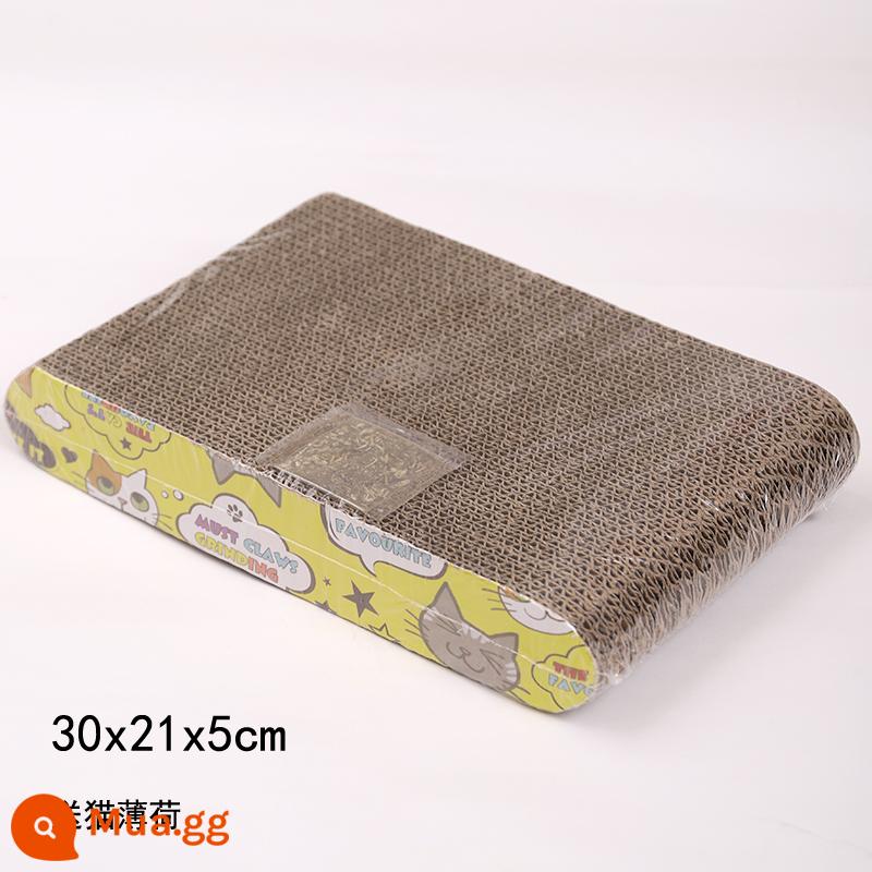 Bảng cào mèo Đồ chơi cho mèo ngộ nghĩnh Bảng cào mèo Bài lưu vực mèo cào Thùng Carton Cat Nest One Funny Cat Stick Cat Scratching Mat Đồ dùng cho mèo - Trụ gãi xương mèo nhỏ