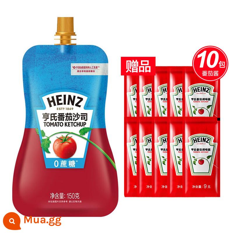 Tương Ớt Heinz Cà Chua Thái Tương Ớt Ngọt 320gX2 Túi Sốt Pasta Hành Lấy Bánh Khoai Tây Chiên Gà Cuộn Bánh Tết - [2 gói] Sốt Cà Chua Heinz 150G