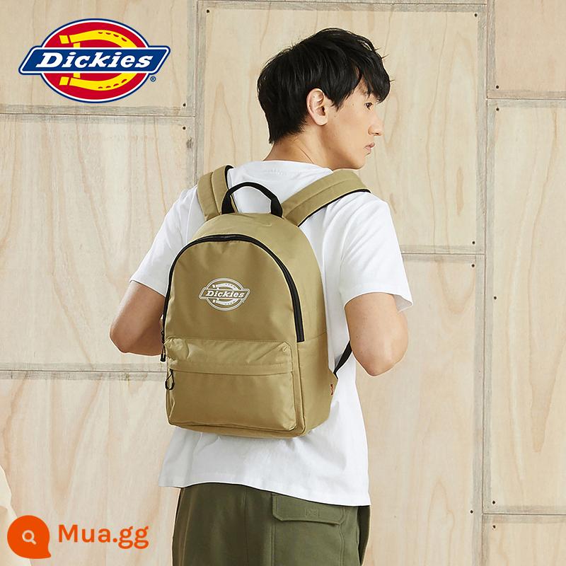 Dickies Túi Nam Nữ Cặp Đôi Mùa Thu Đông Cổ Đơn Giản Màu Nguyên Chất Phụ Kiện Ba Lô 10535 - Khaki