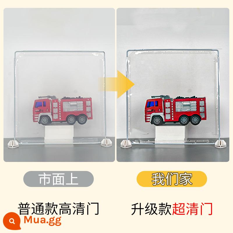 Mô Hình Lego Tủ Trưng Bày Hộp Bảo Quản Giả Kính Acrylic Trong Suốt Trang Trí Mô Hình Tủ Đồ Chơi Tủ Đỡ - ★★Hiển thị siêu rõ ràng các tấm cửa được nâng cấp★★