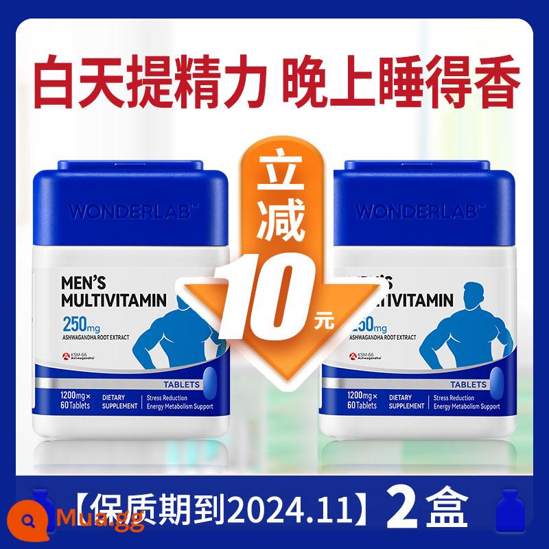 Wonderlab nam đa chiều tổng hợp vitamin B chủ đề kẽm selenium nam - Quả cam